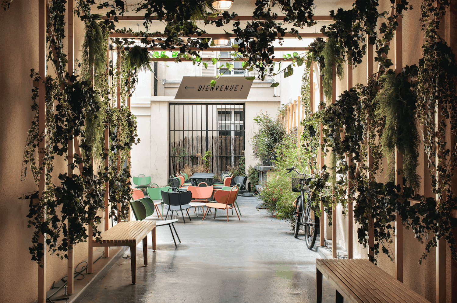 220m² Modular Event Space with Terrace in Paris | Native Spaces