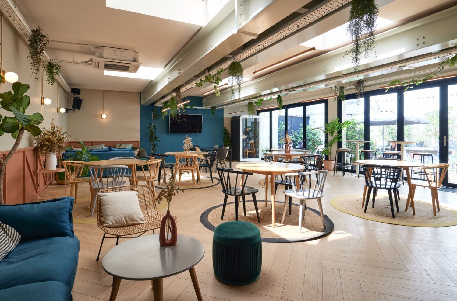 220m² Modular Event Space with Terrace in Paris | Native Spaces