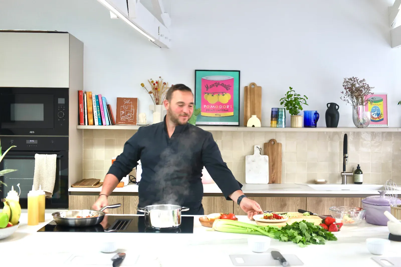 60m² Studio Kitchen - L'Atelier Parfait pour Créateurs & Chefs