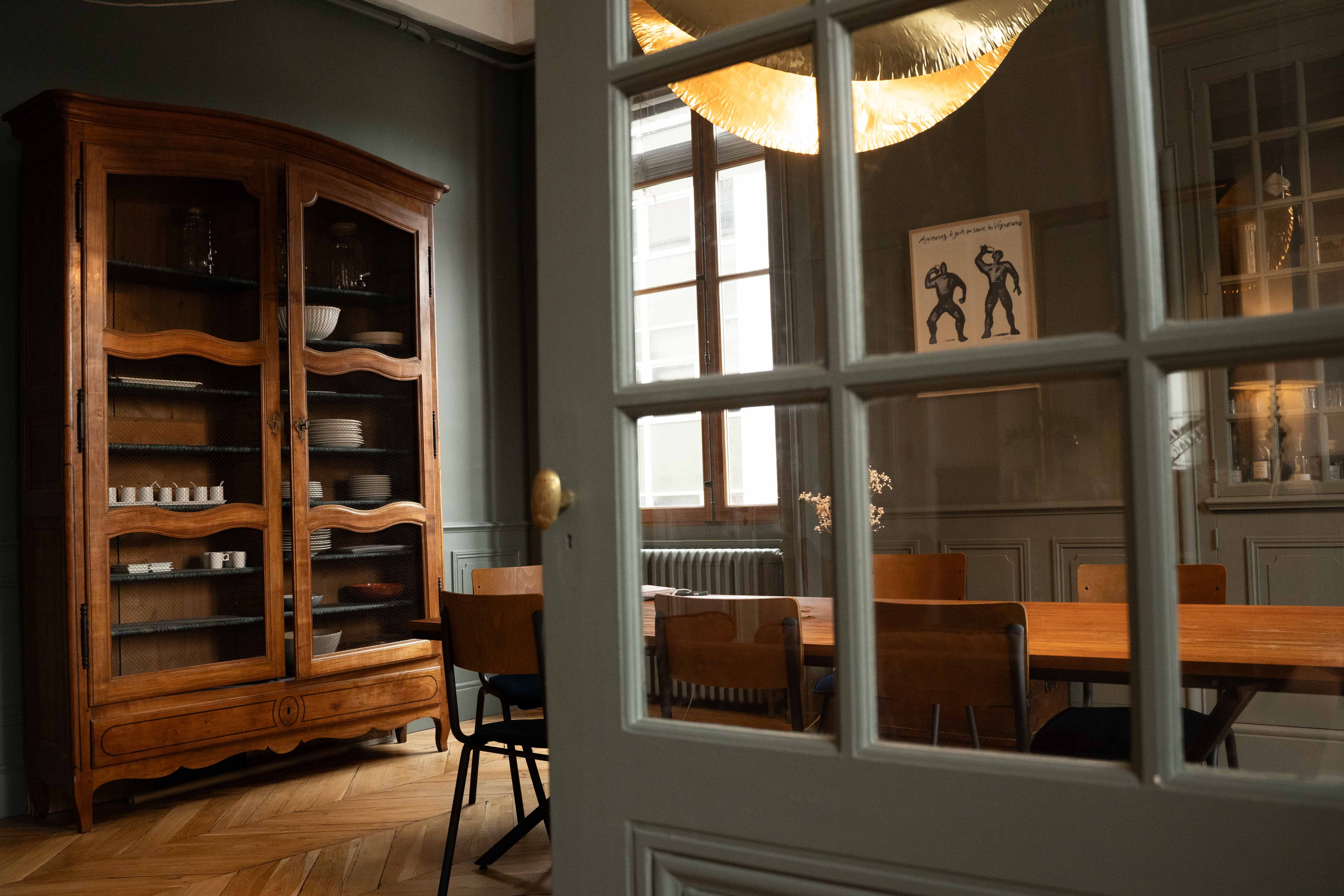 Salle de réunion vintage