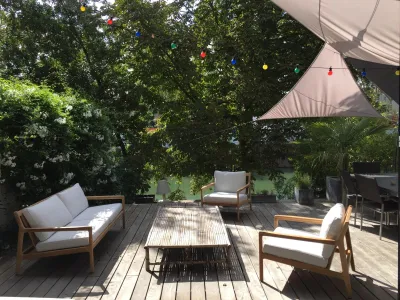 Unique location for our villa on the Seine, 10 minutes from Paris