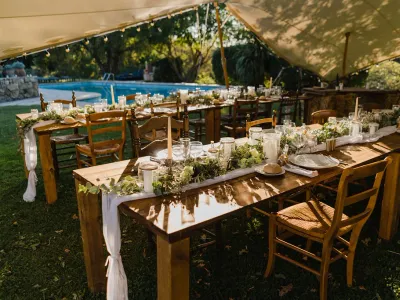 300 m² garden for idyllic outdoor meals