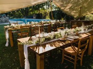 300 m² garden for idyllic outdoor meals