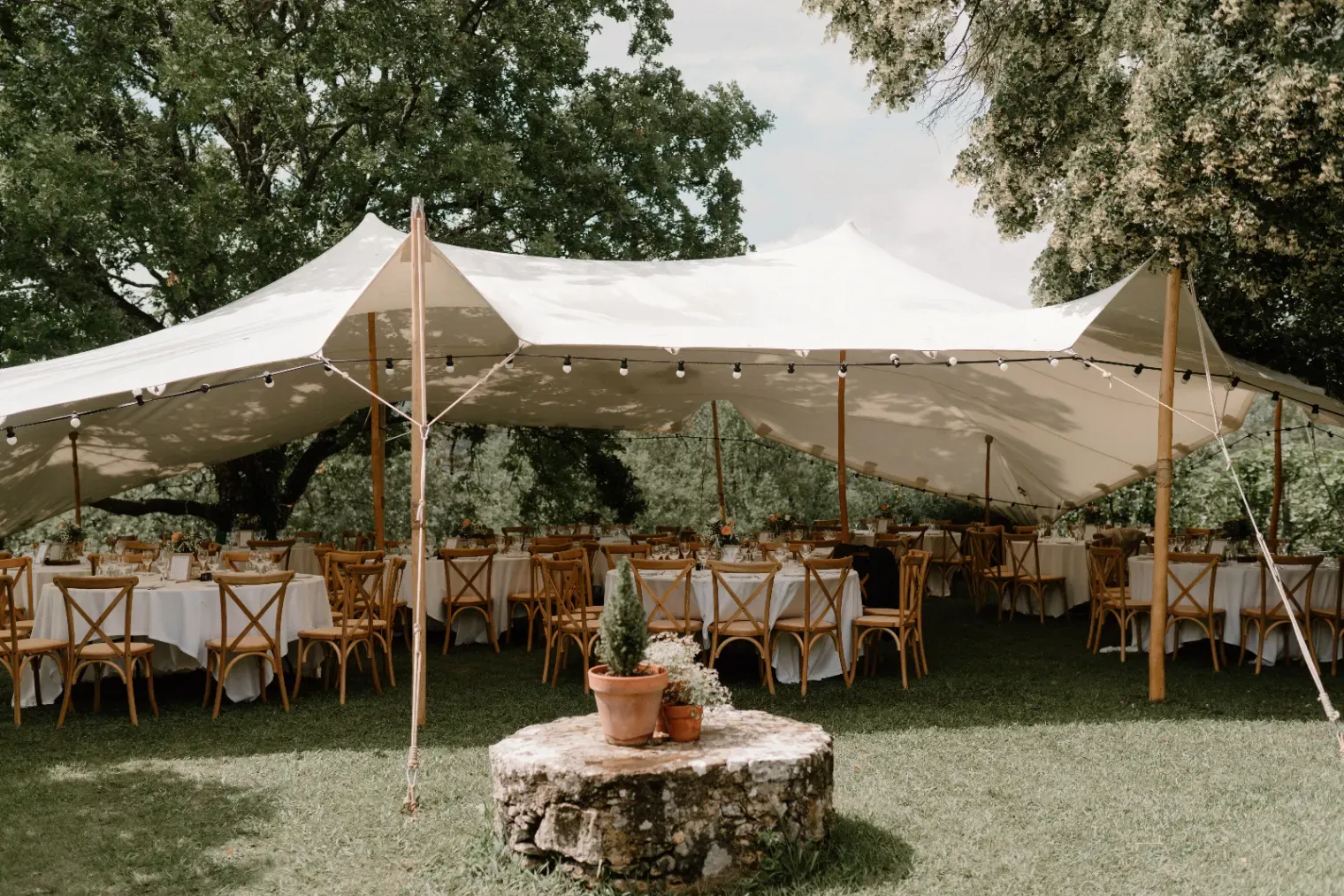 300 m² garden for idyllic outdoor meals