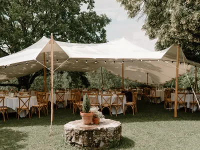 300 m² garden for idyllic outdoor meals