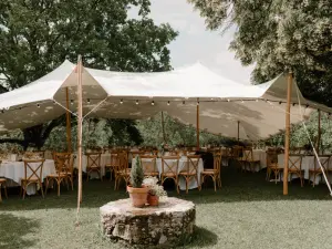 300 m² garden for idyllic outdoor meals
