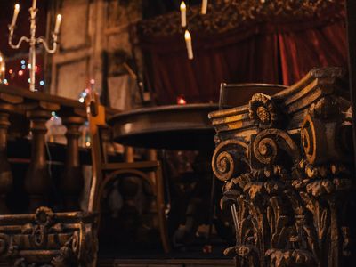 Château médiéval en Mayenne