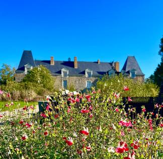 Medieval castle in Mayenne