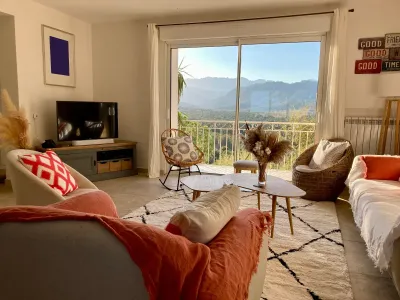 Luxury Villa with Pool & Mountain Views in Ste Lucie de Porto Vecchio