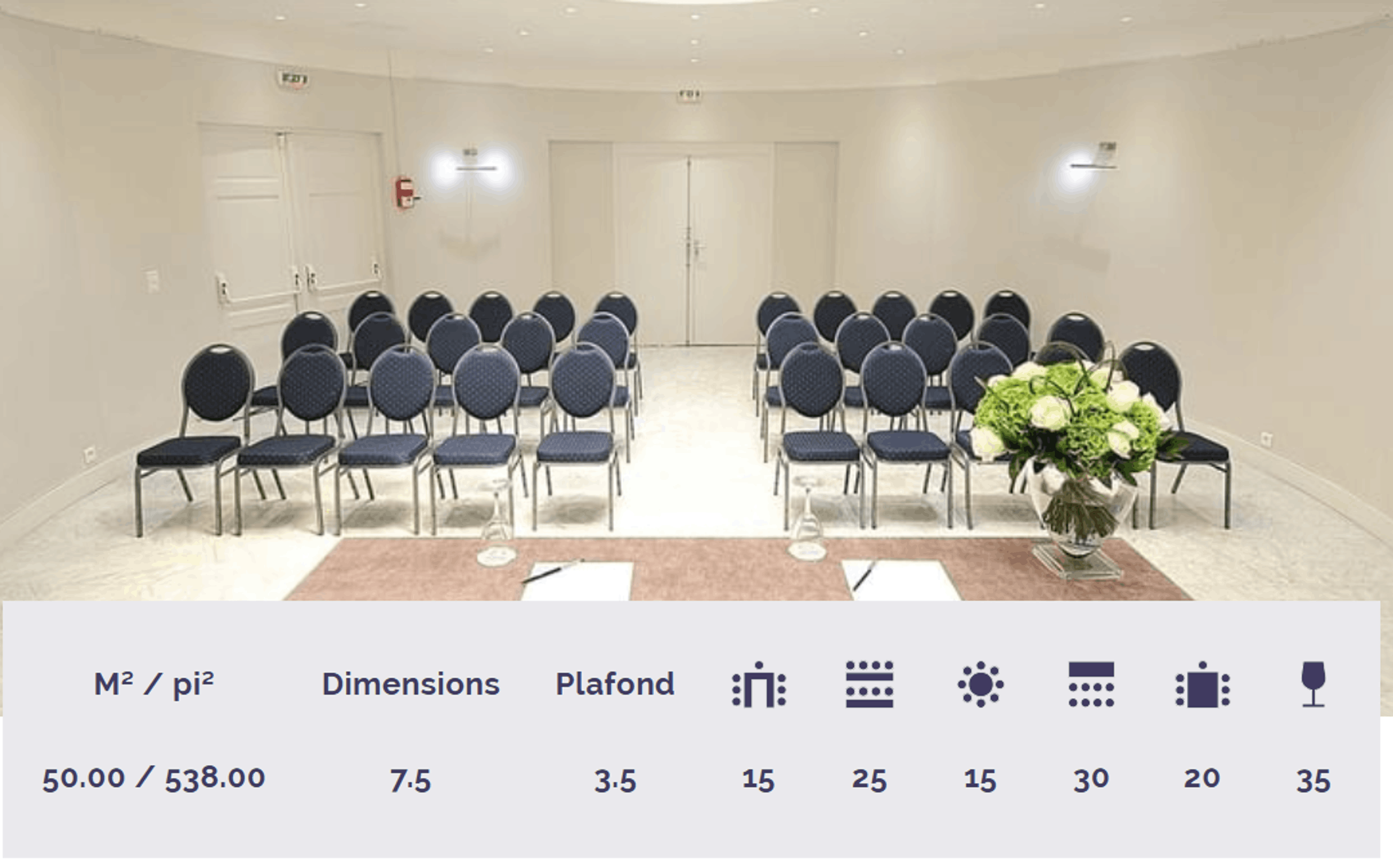 Small meeting room in the heart of Nice