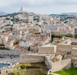 Historic Monument Venue with Panoramic Views in Marseille