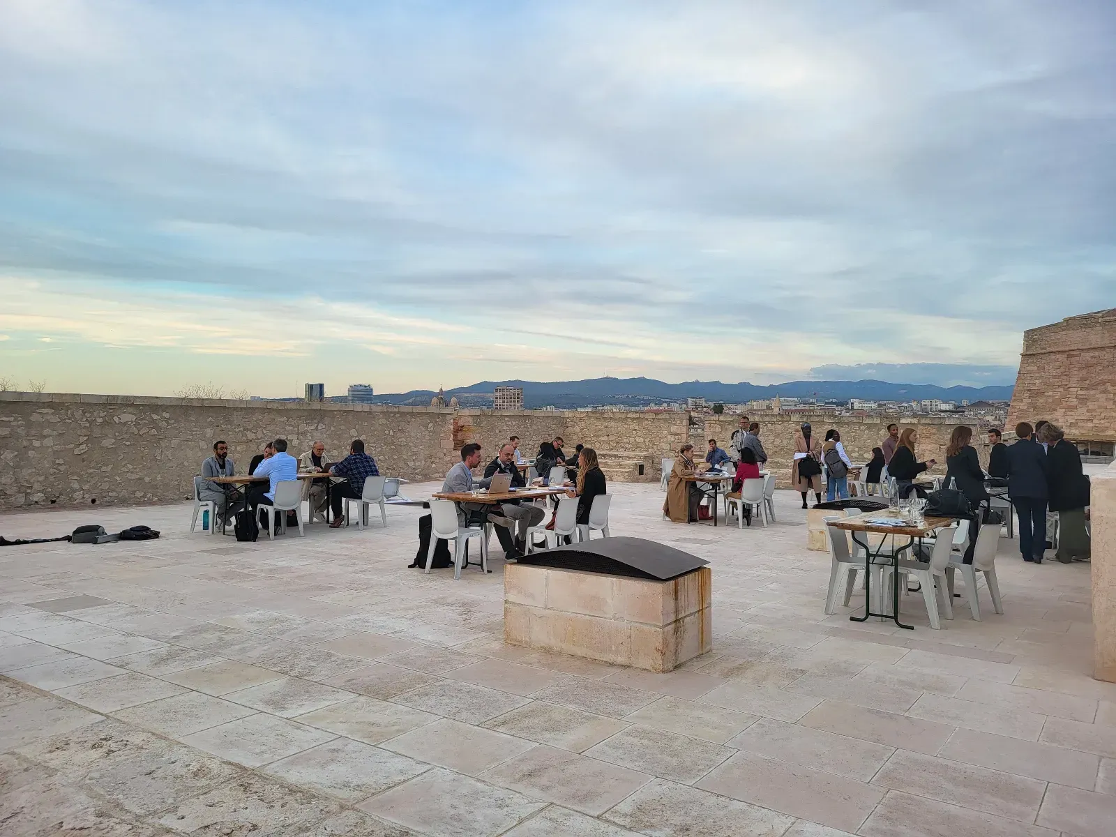 Monument historique avec vue panoramique à Marseille