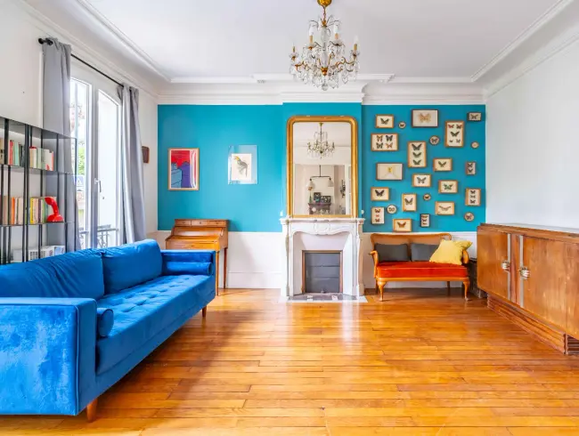 Bourgeois-style house with garden just 200m from Paris