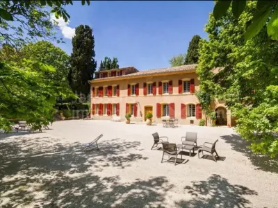7-Hectare Private Estate with Remarkable Gardens for Events in Aix-en-Provence