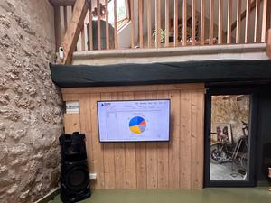 Presentation room on an unusual estate