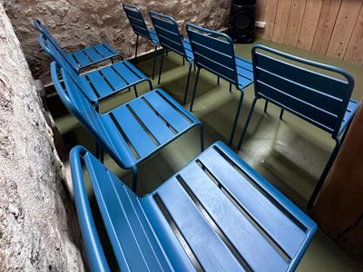 Presentation room on an unusual estate