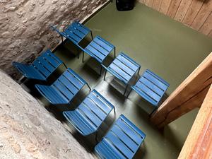 Presentation room on an unusual estate