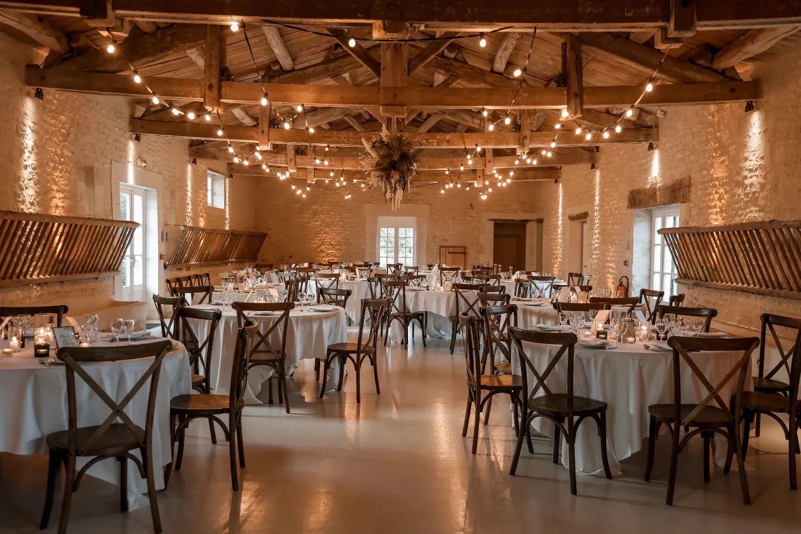 Unique reception room in a former Abbey