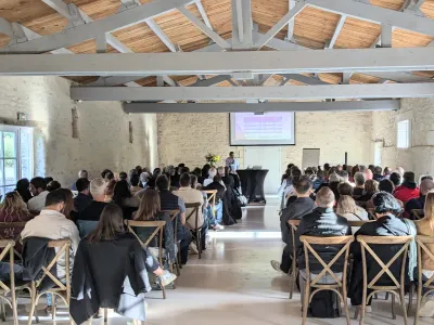 Unique reception room in a former Abbey
