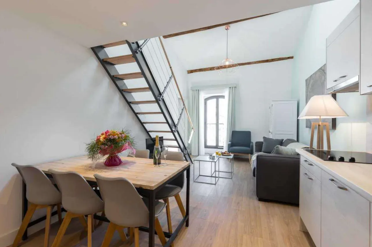 Modern Cannes Duplex Apartment Steps from the Croisette