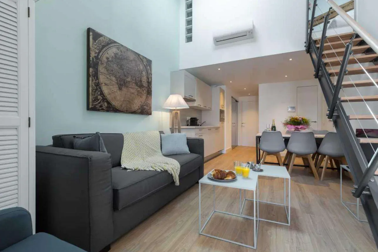 Modern Cannes Duplex Apartment Steps from the Croisette