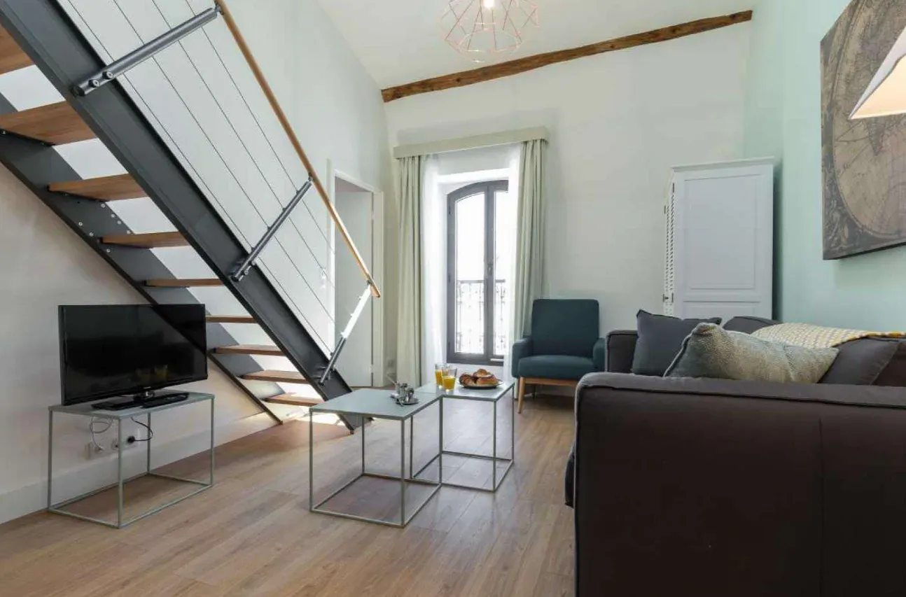 Modern Cannes Duplex Apartment Steps from the Croisette