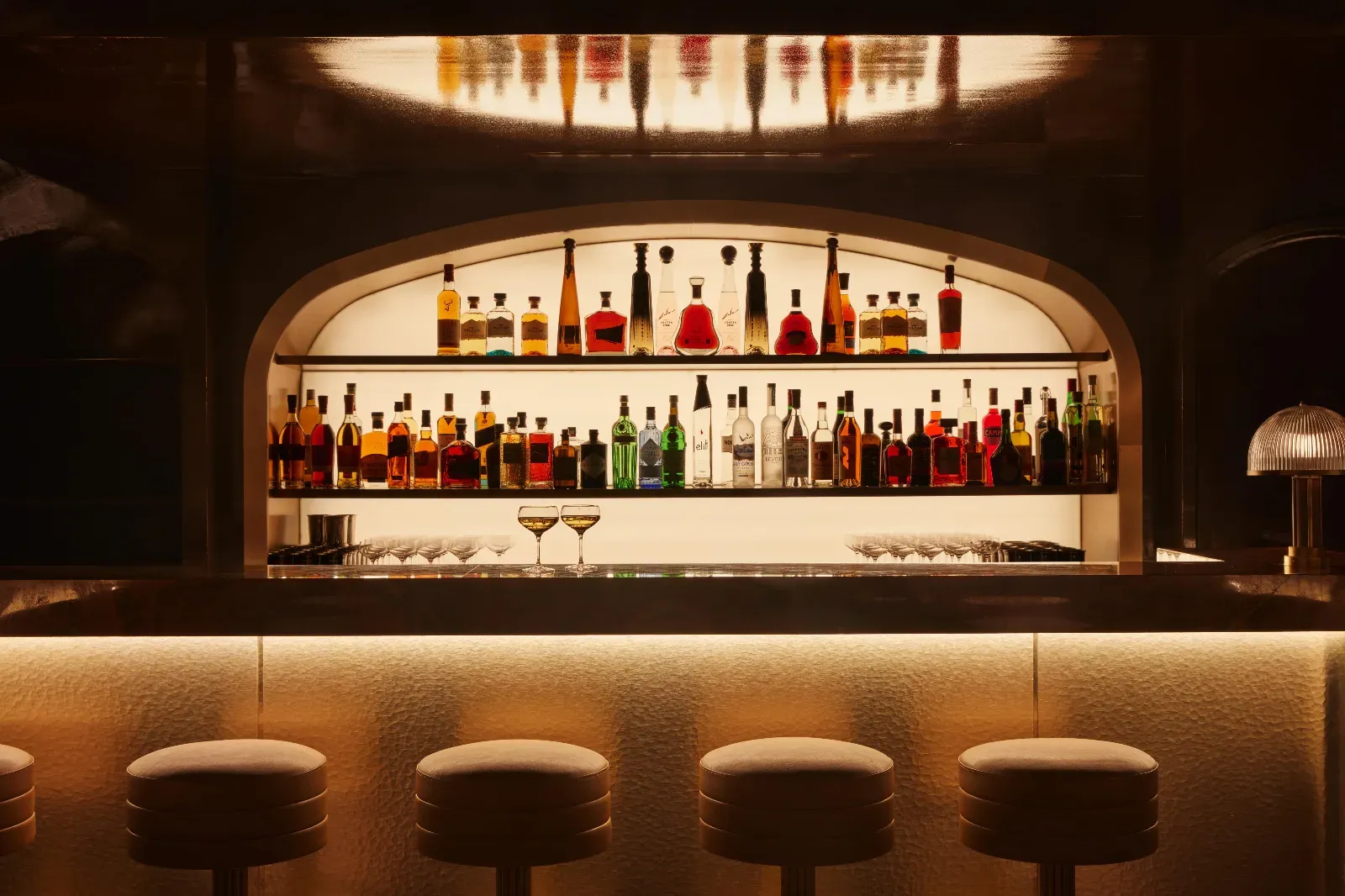 French restaurant with an Art Deco atmosphere