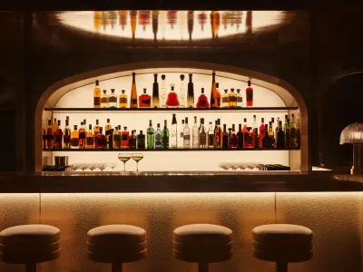 French restaurant with an Art Deco atmosphere