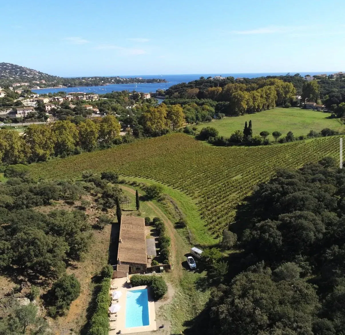 Bastide du XVIIIe Siècle à Agay pour événements d'entreprise. 