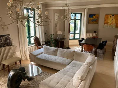 Large Haussmanian flat overlooking Parc Jouvet