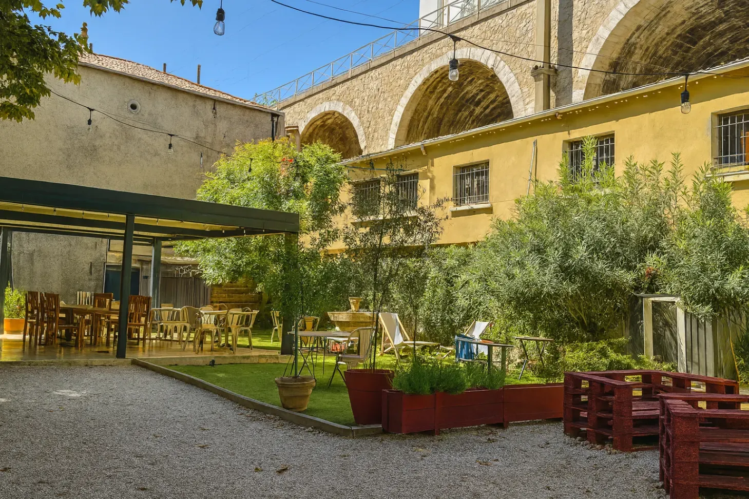 300m² Garden for Events in Marseille | Seminar & Cocktail Venue