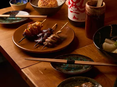 A small, friendly Japanese bar-restaurant with a U-shaped counter