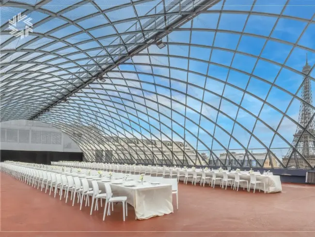 Exclusive Paris Rooftop with Eiffel Tower Views for Events