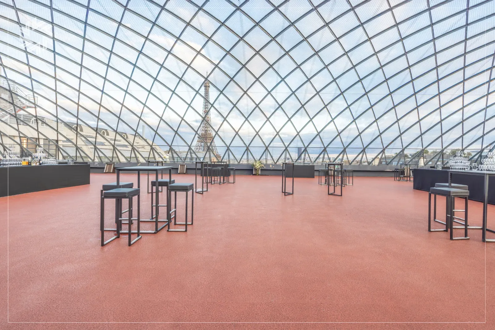 Exclusive Paris Rooftop with Eiffel Tower Views for Events