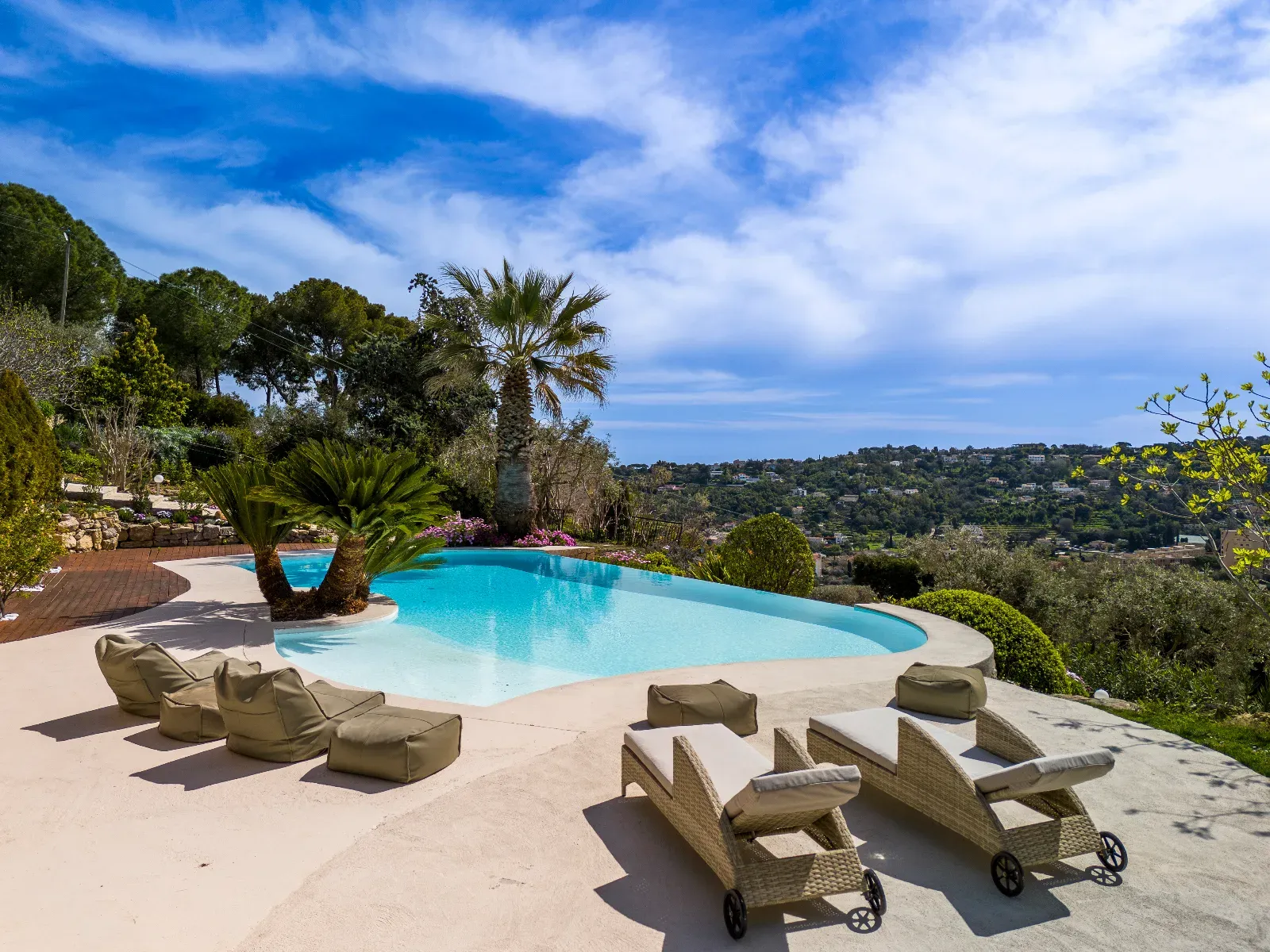 Villa - Nid d'aigle de Picasso, vue panoramique, luxe et plaisir