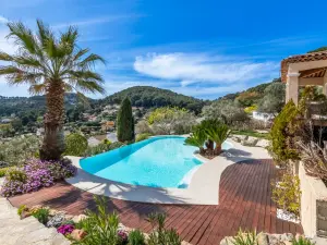 Villa - Nid d'aigle de Picasso, vue panoramique, luxe et plaisir