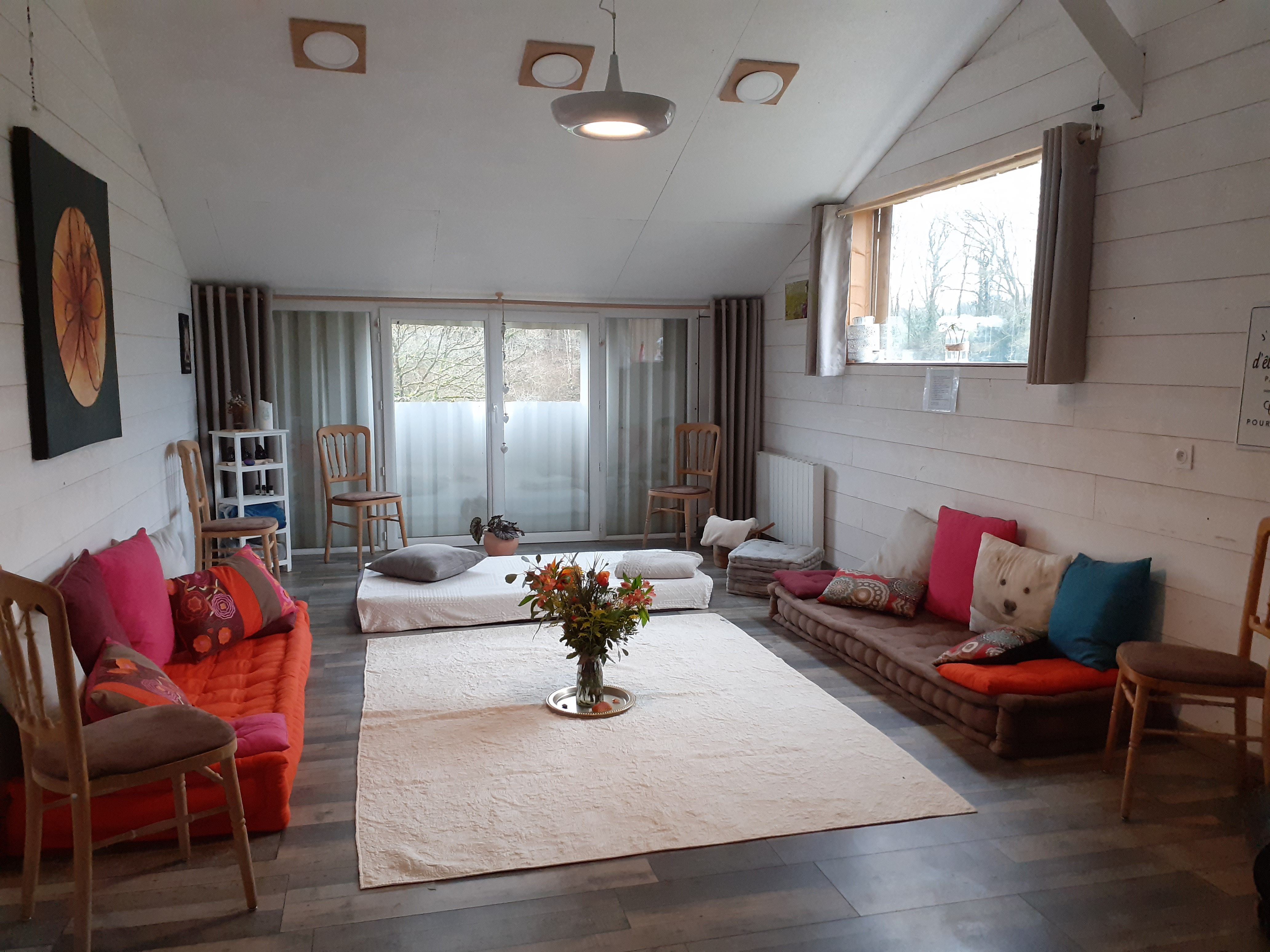 "L'Ar En Ciel" a small room dedicated to life's events