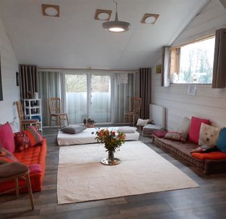 "L'Ar En Ciel" a small room dedicated to life's events