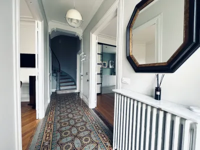 Maison 1900 avec un beau jardin