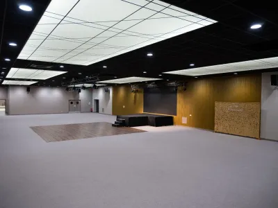 A bright, well-equipped multi-purpose hall for all types of events