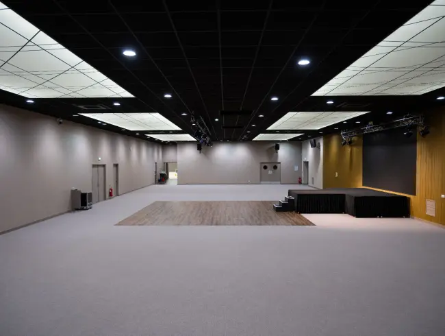 A bright, well-equipped multi-purpose hall for all types of events