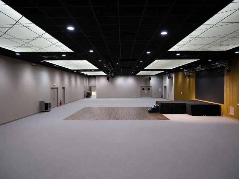 A bright, well-equipped multi-purpose hall for all types of events