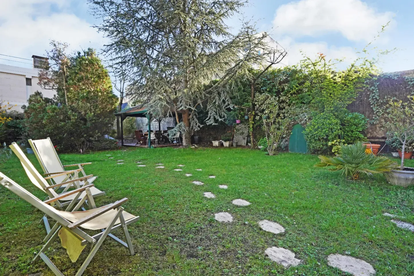Appartement avec grand jardin aux portes de Paris