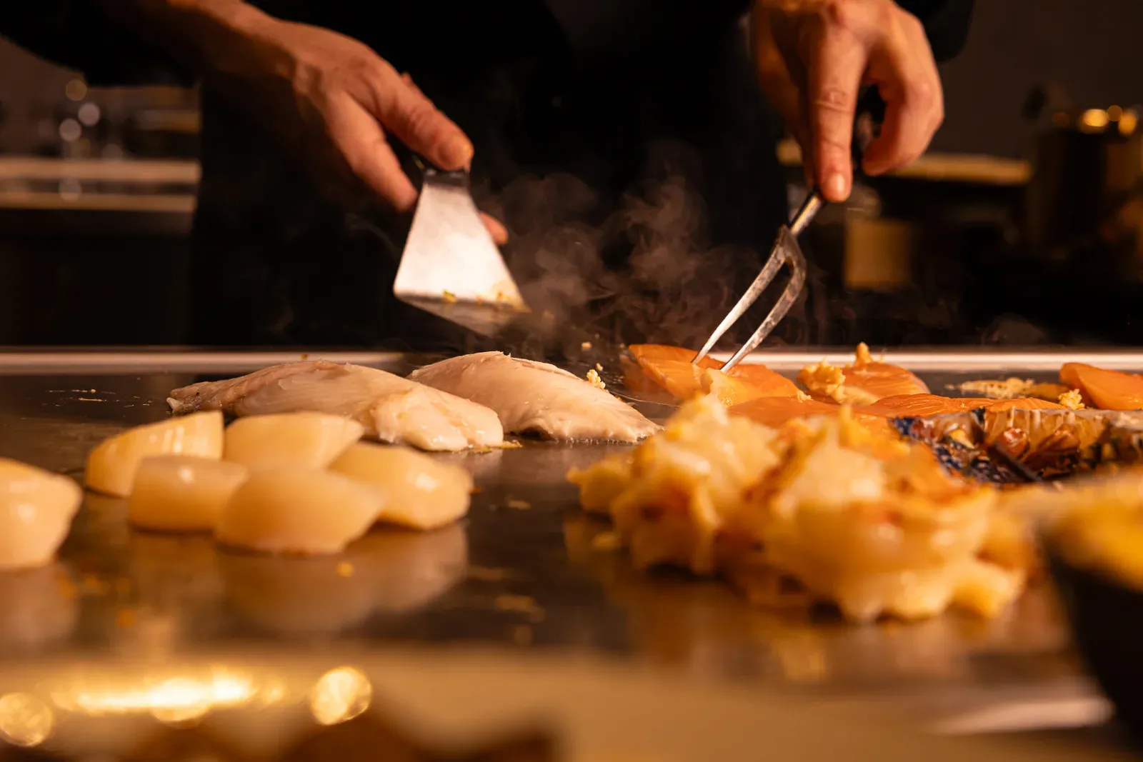 L’Art du Teppanyaki au cœur d’un lieu d’exception
