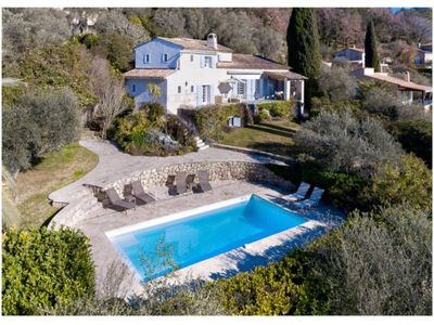 Renovated Provence Mas with Sea View & Pool near Cannes