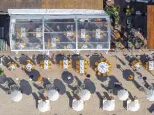 Plage privée sur la Croisette à Cannes