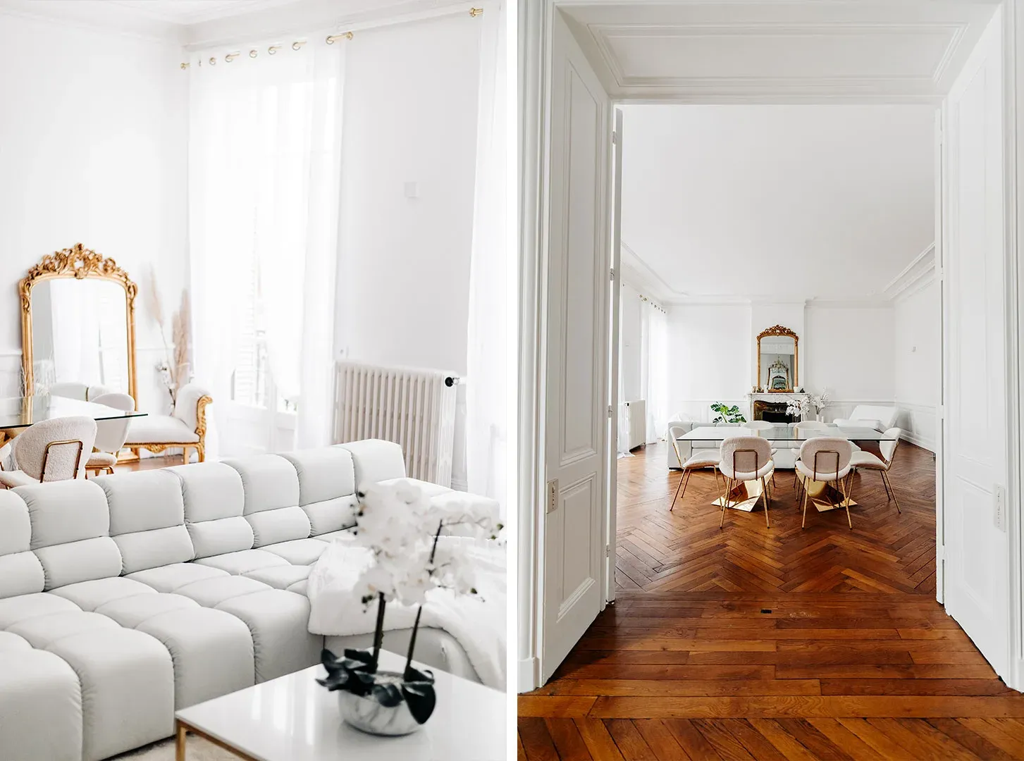 Appartement haussmannien d'exception / luxe
