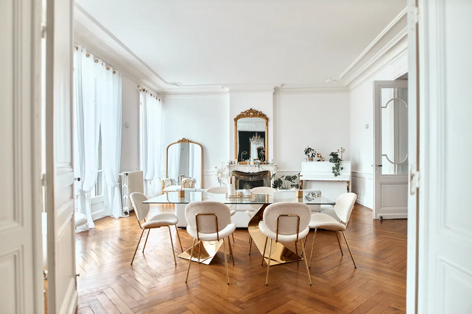 Appartement haussmannien d'exception / luxe