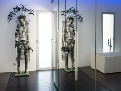 Superve artist's villa with view & infinity pool