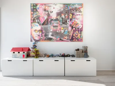 Superve artist's villa with view & infinity pool